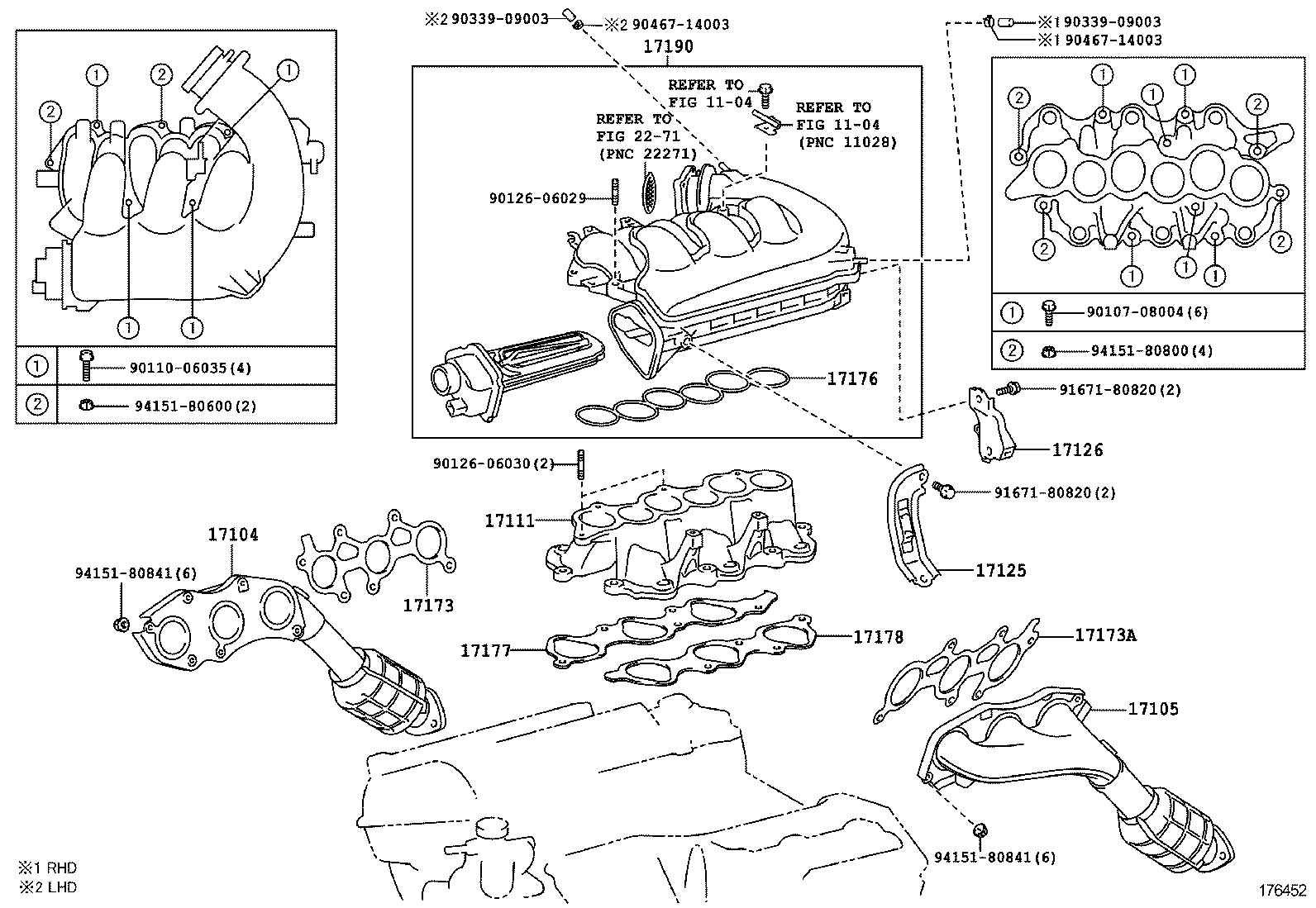  IS250C 300C |  MANIFOLD