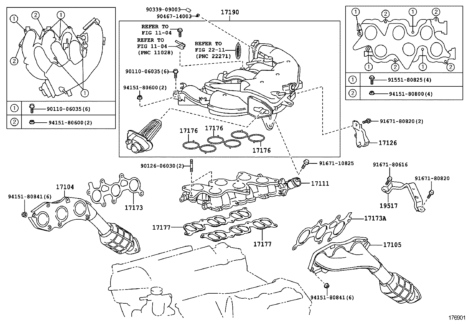  IS250C 300C |  MANIFOLD