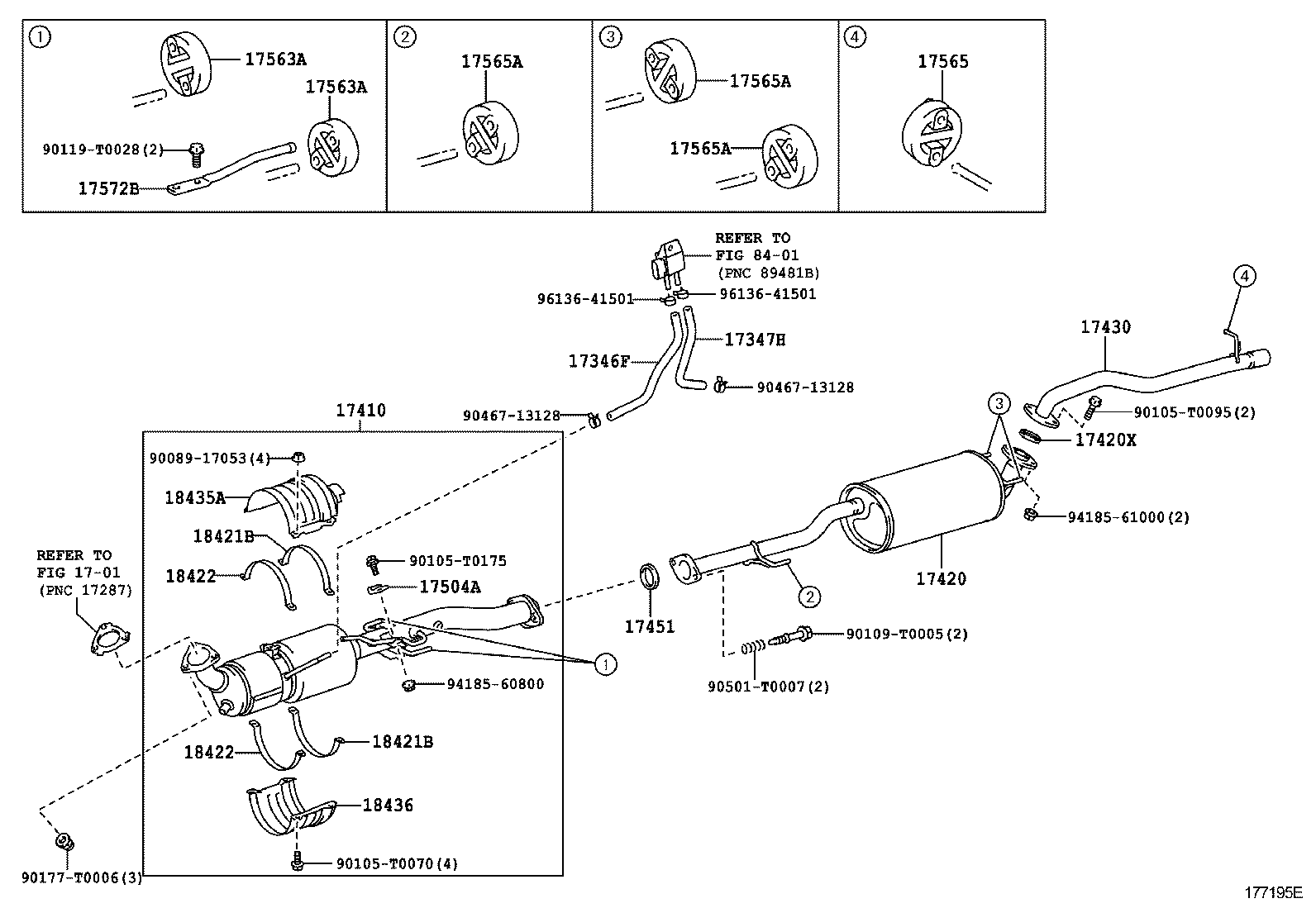  HILUX |  EXHAUST PIPE