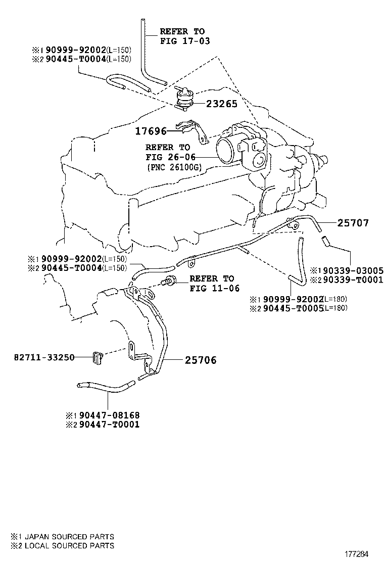  FORTUNER |  VACUUM PIPING