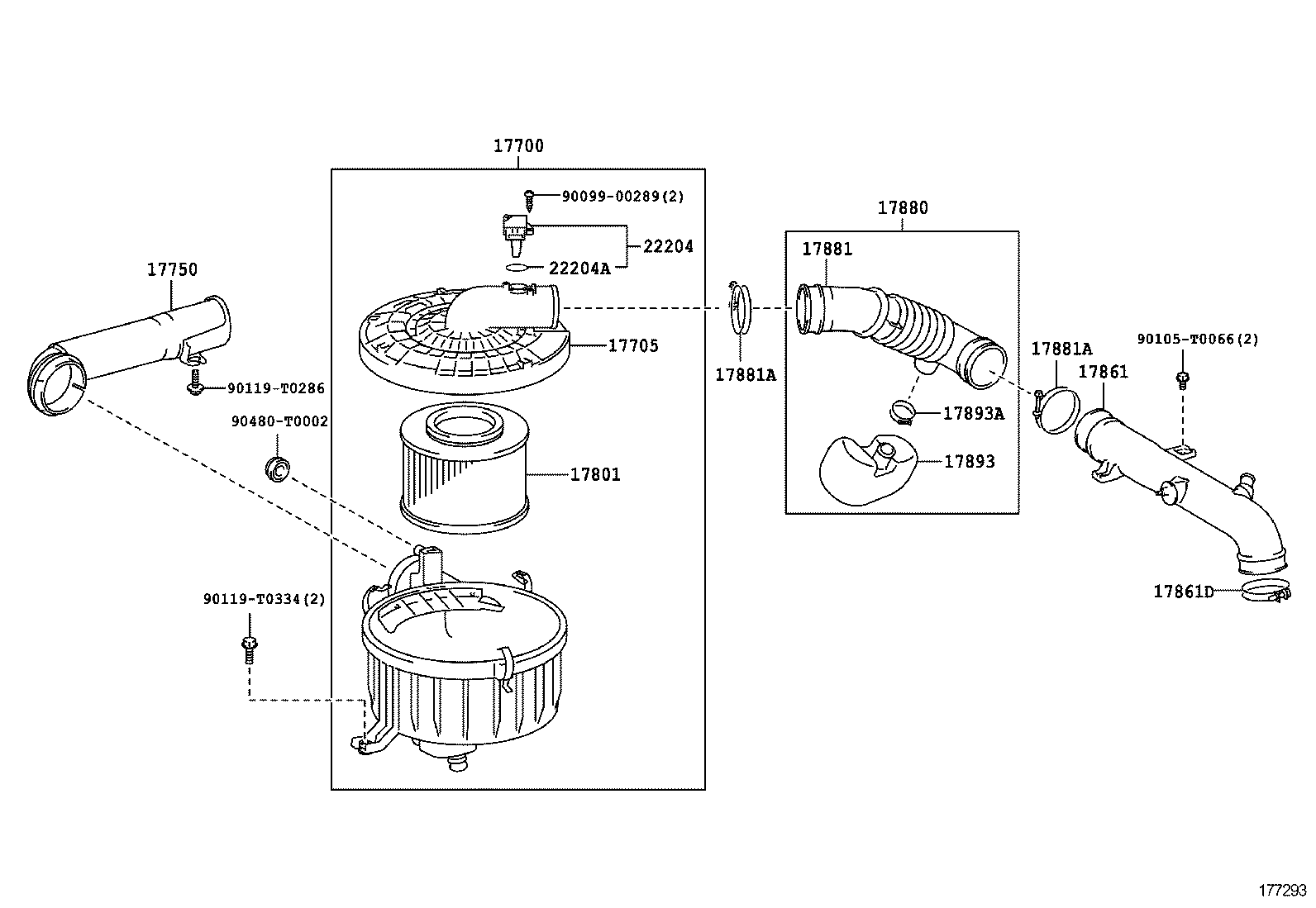  HILUX |  AIR CLEANER