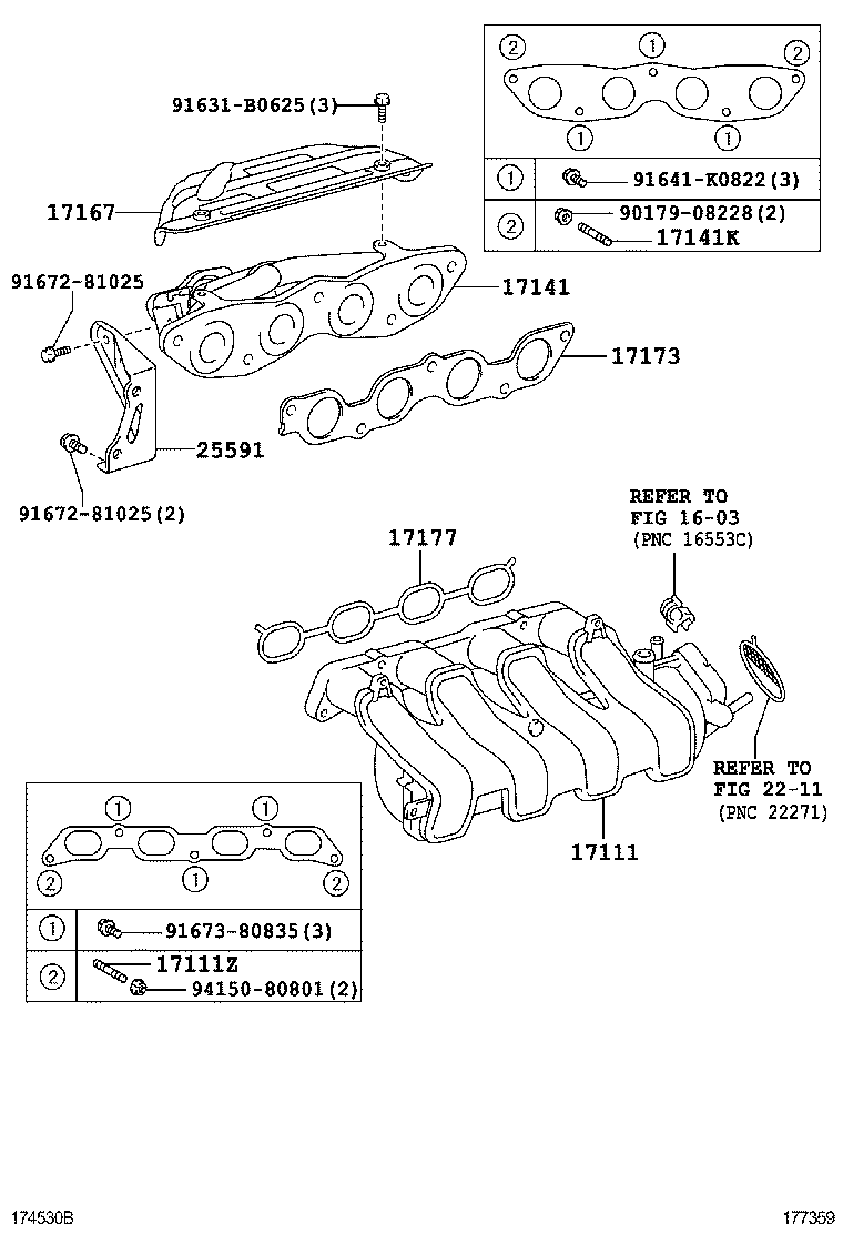  YARIS |  MANIFOLD