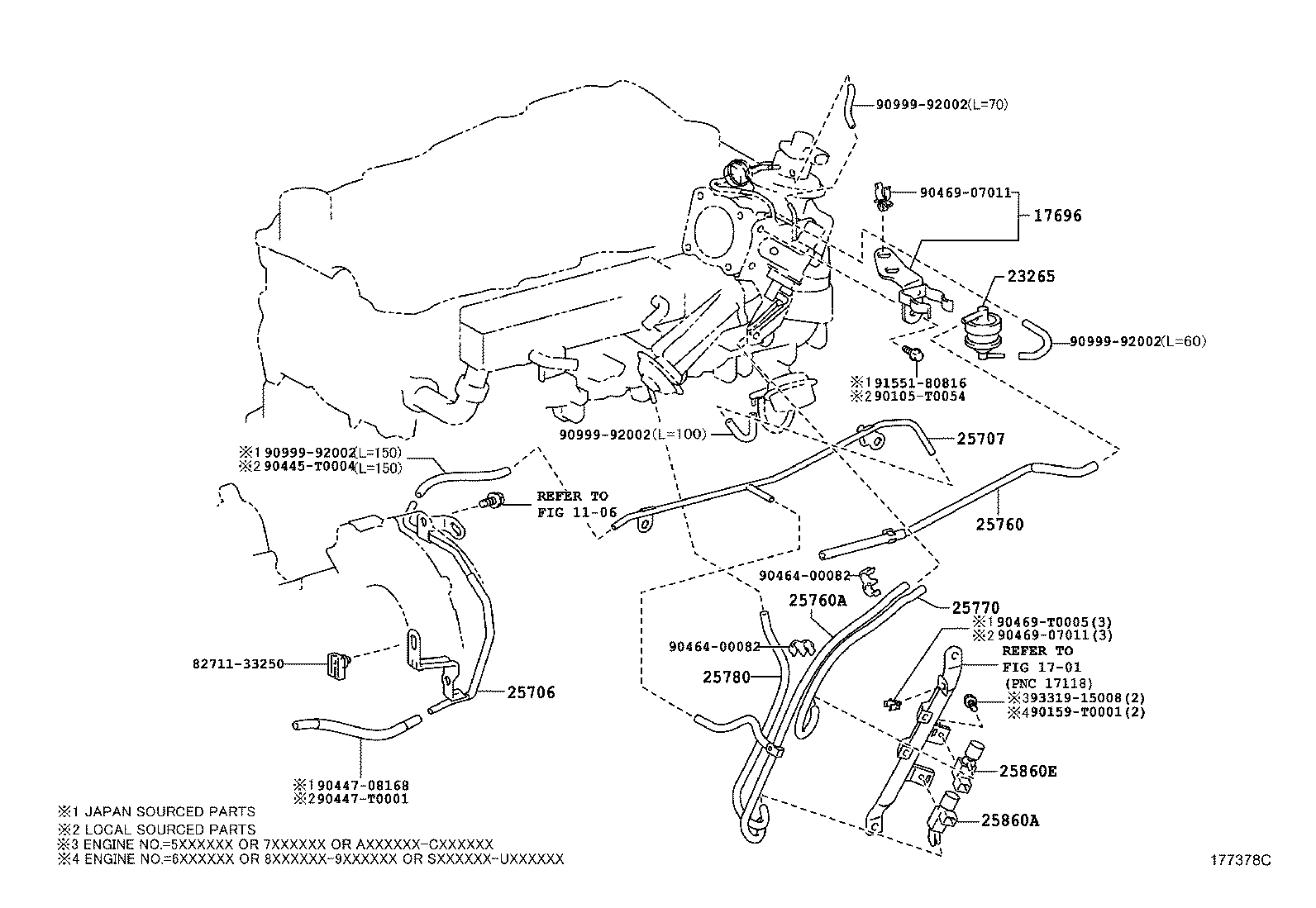  HILUX |  VACUUM PIPING