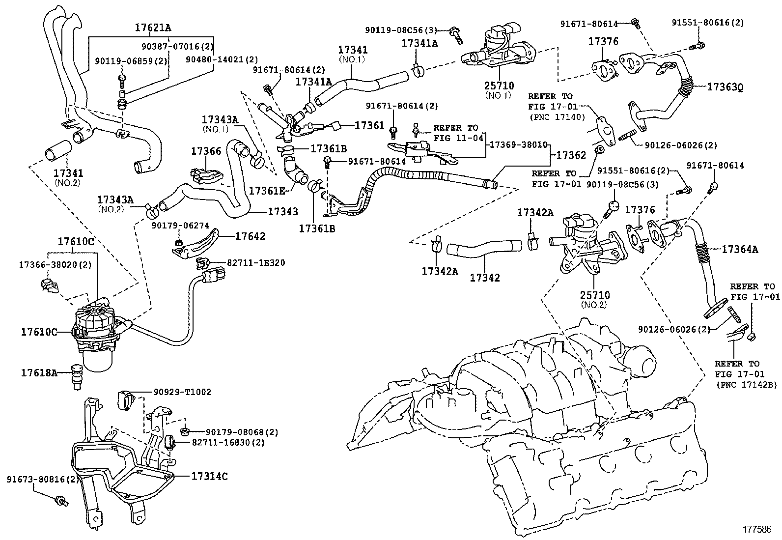  LX460 570 |  MANIFOLD AIR INJECTION SYSTEM