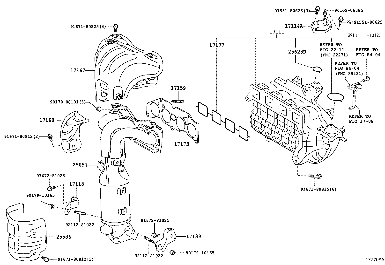  ES250 350 300H |  MANIFOLD