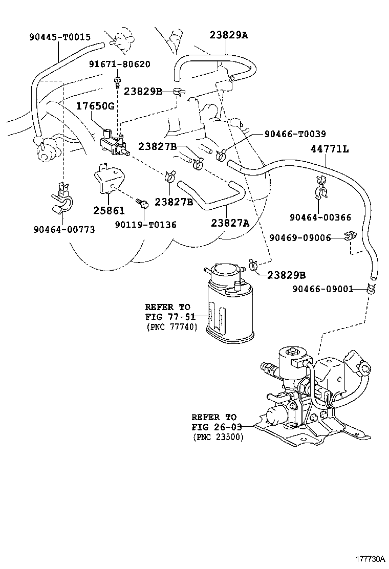  HILUX |  VACUUM PIPING