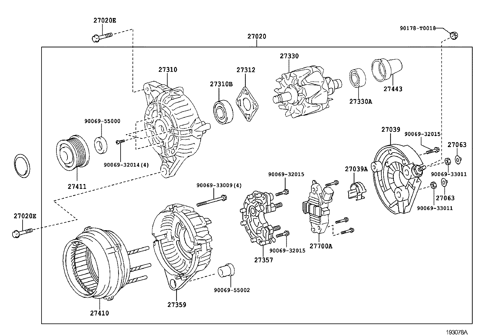  FORTUNER |  ALTERNATOR