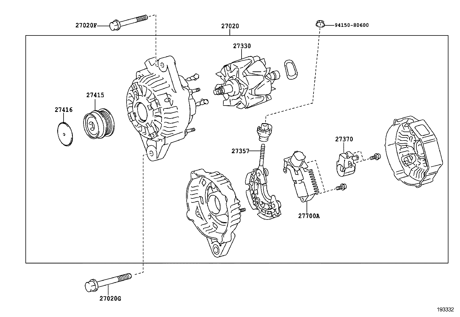  LAND CRUISER PRADO |  ALTERNATOR