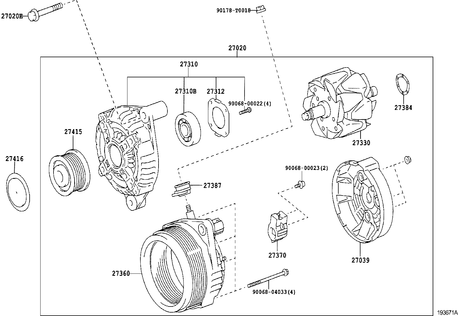  FORTUNER |  ALTERNATOR