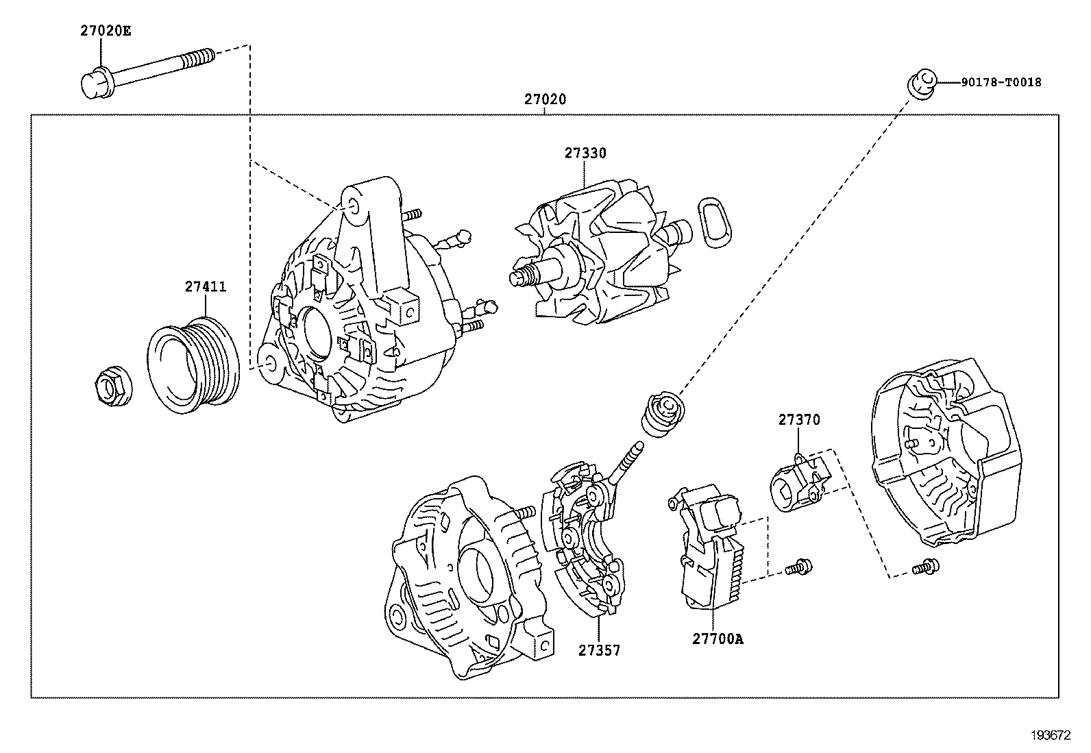  HILUX |  ALTERNATOR