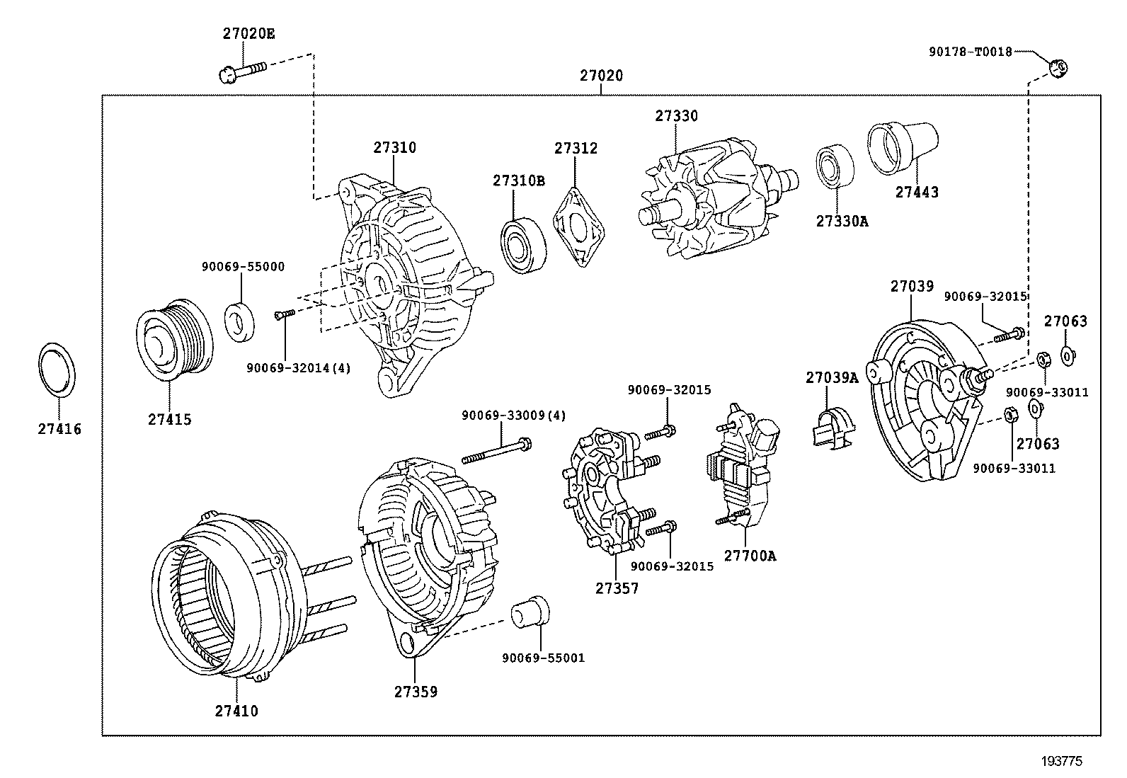  FORTUNER |  ALTERNATOR