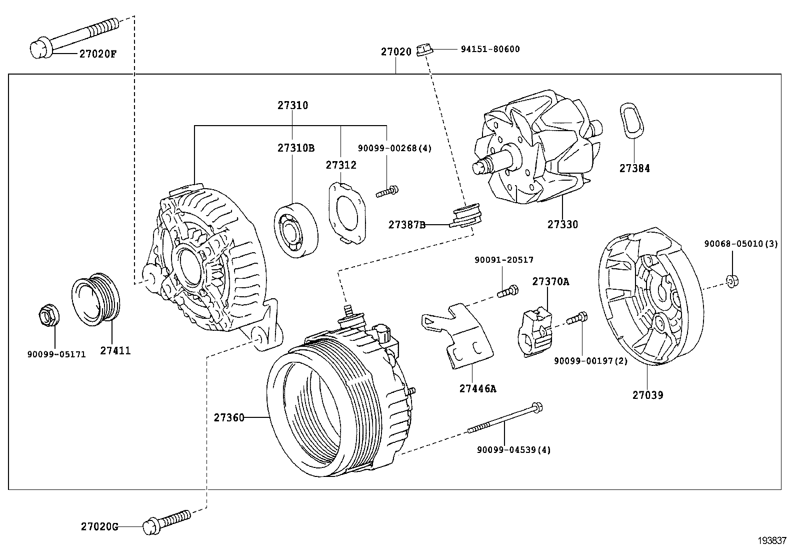  CAMRY HYBRID ASIA |  ALTERNATOR