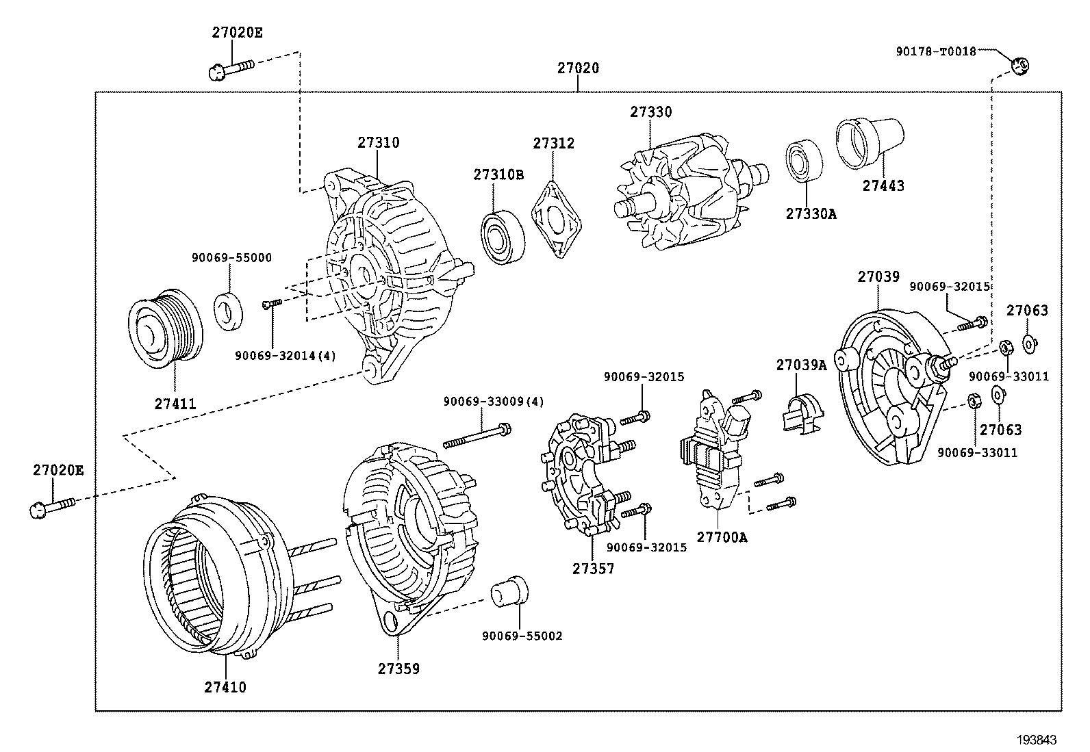  HILUX |  ALTERNATOR