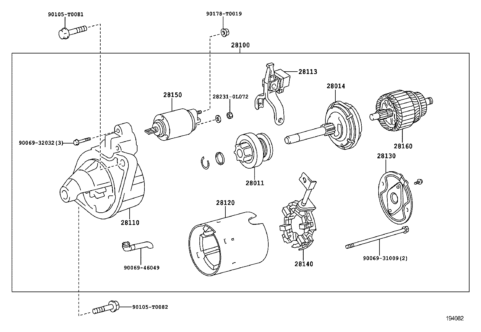  HILUX |  STARTER