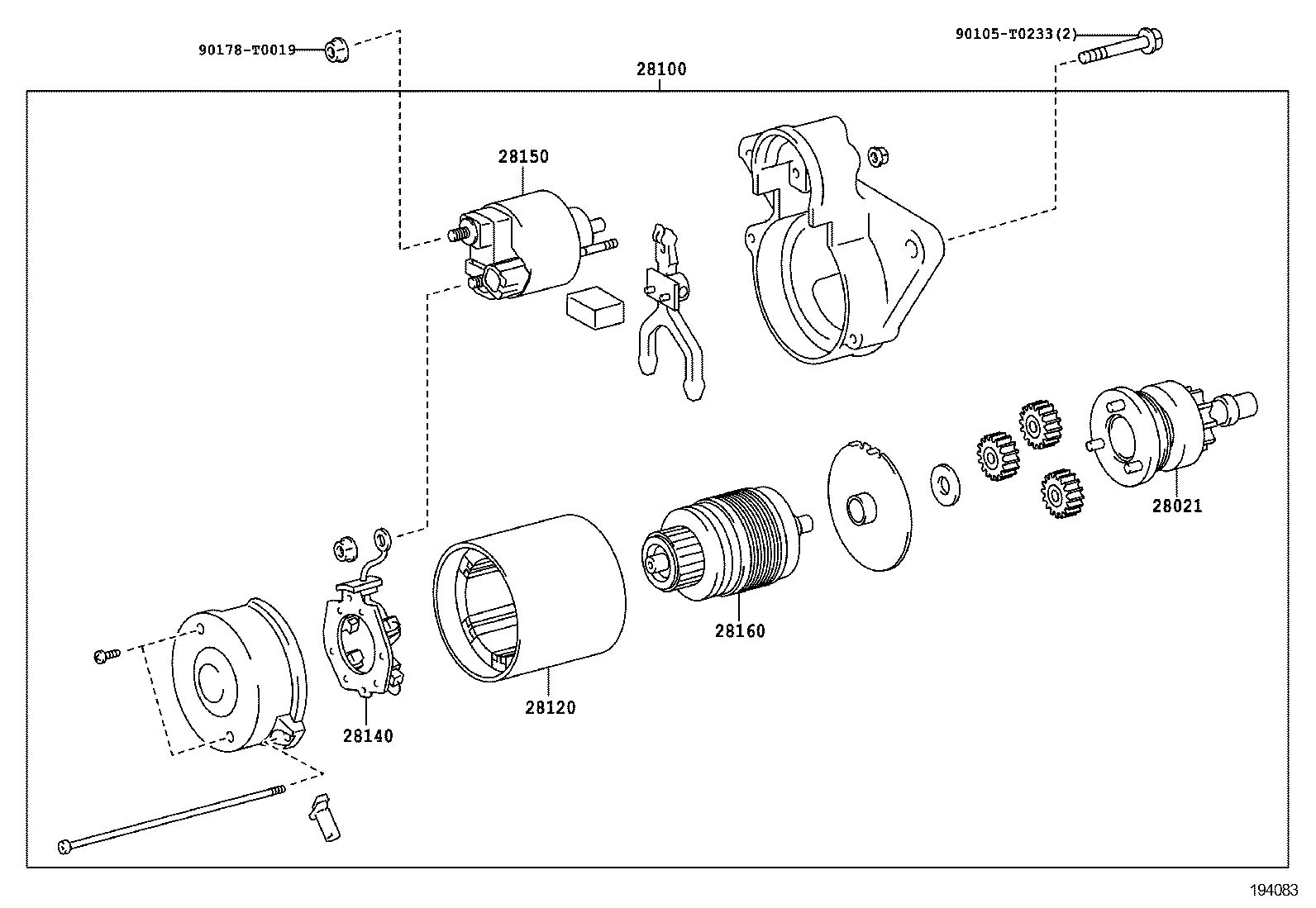  HILUX |  STARTER