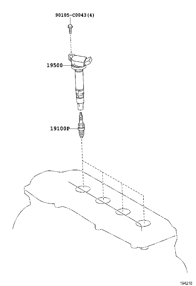  YARIS |  IGNITION COIL SPARK PLUG