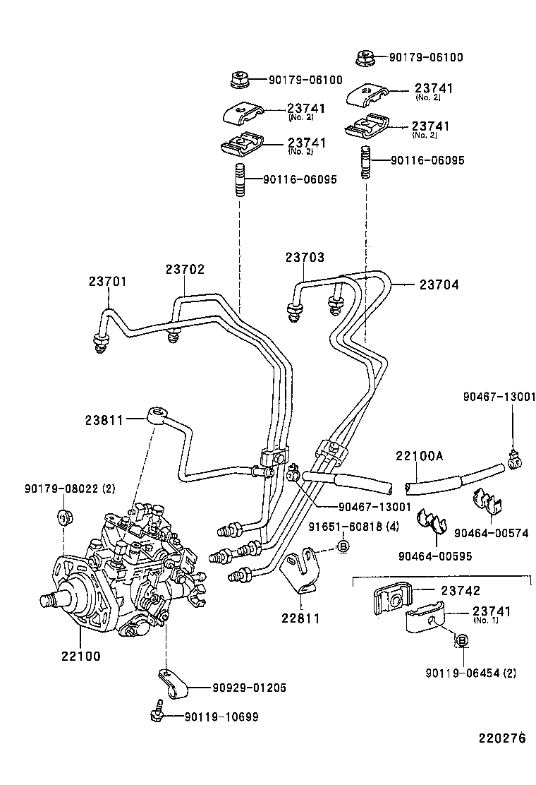  LAND CRUISER 70 |  INJECTION PUMP ASSEMBLY