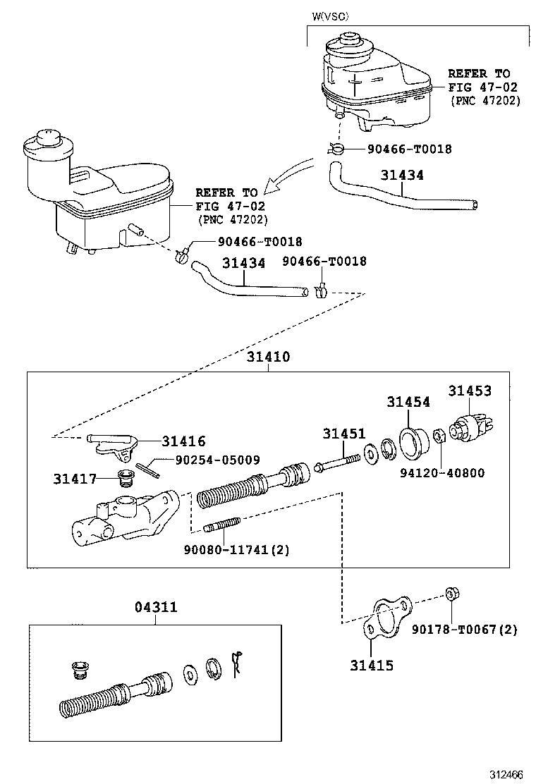  HILUX |  CLUTCH MASTER CYLINDER