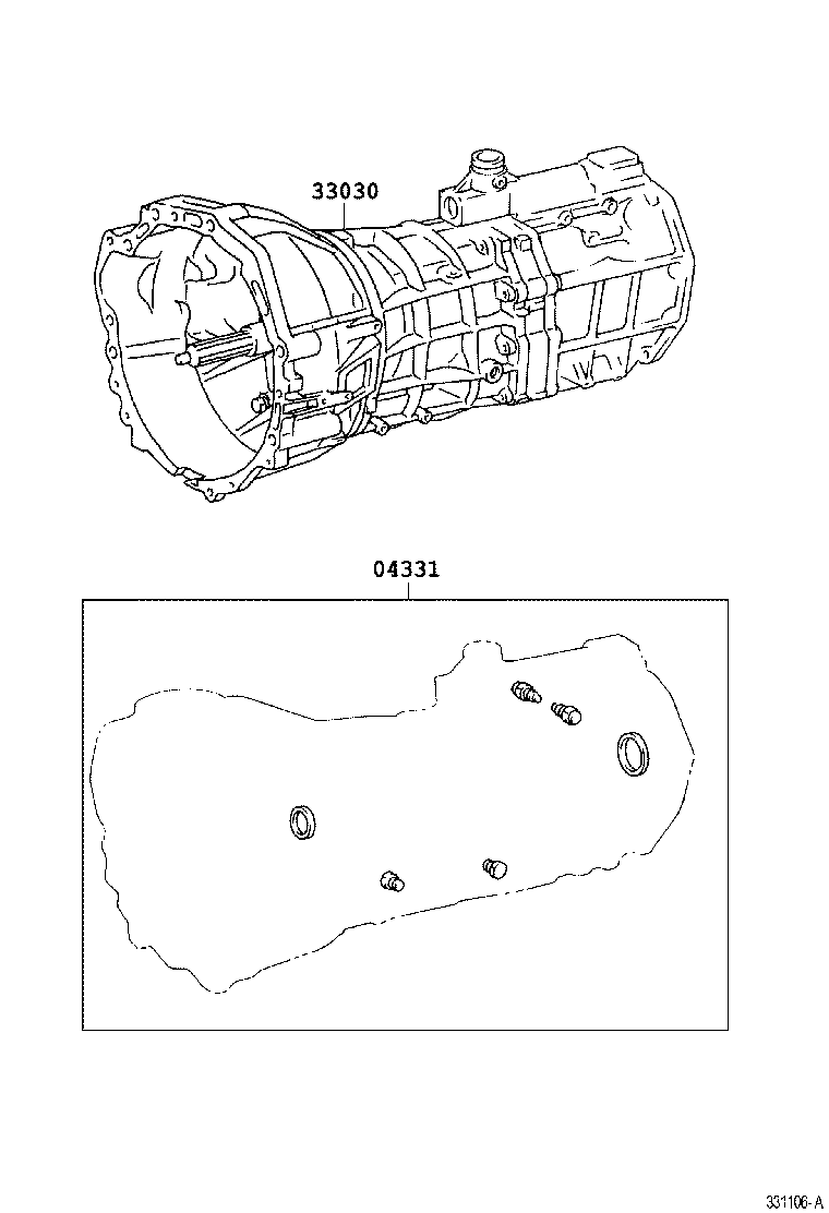 LAND CRUISER 70 | TRANSAXLE OR TRANSMISSION ASSY GASKET KIT MTM