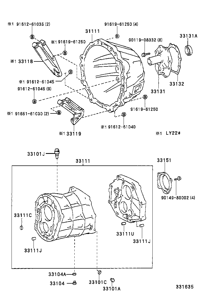 DYNA | CLUTCH HOUSING TRANSMISSION CASE MTM