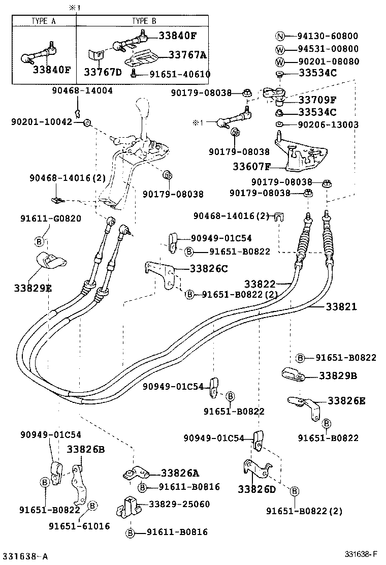  DYNA |  SHIFT LEVER RETAINER