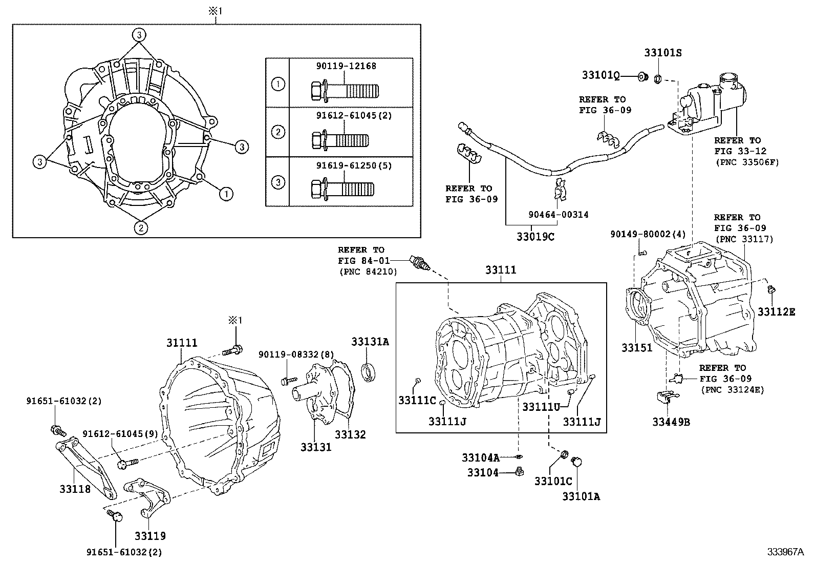  LAND CRUISER PRADO |  CLUTCH HOUSING TRANSMISSION CASE MTM
