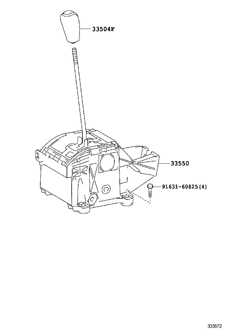  LAND CRUISER PRADO |  SHIFT LEVER RETAINER