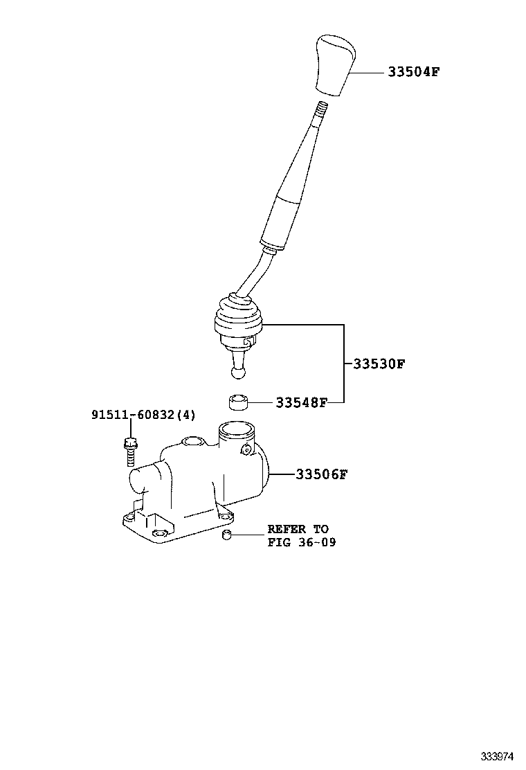  LAND CRUISER PRADO |  SHIFT LEVER RETAINER