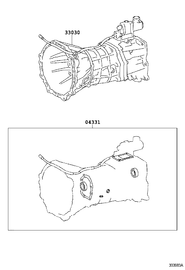  LAND CRUISER PRADO |  TRANSAXLE OR TRANSMISSION ASSY GASKET KIT MTM
