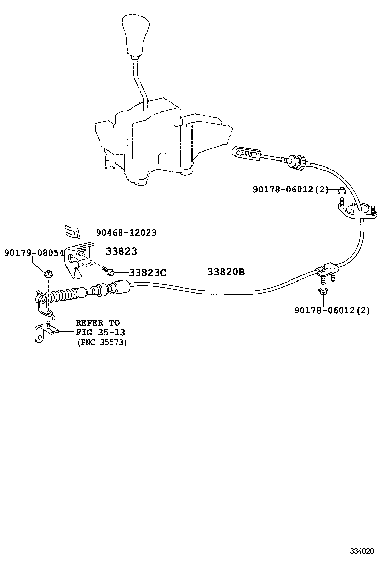  GX400 460 |  SHIFT LEVER RETAINER