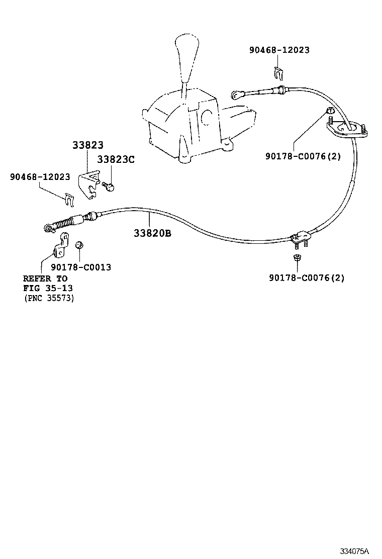  LAND CRUISER PRADO |  SHIFT LEVER RETAINER