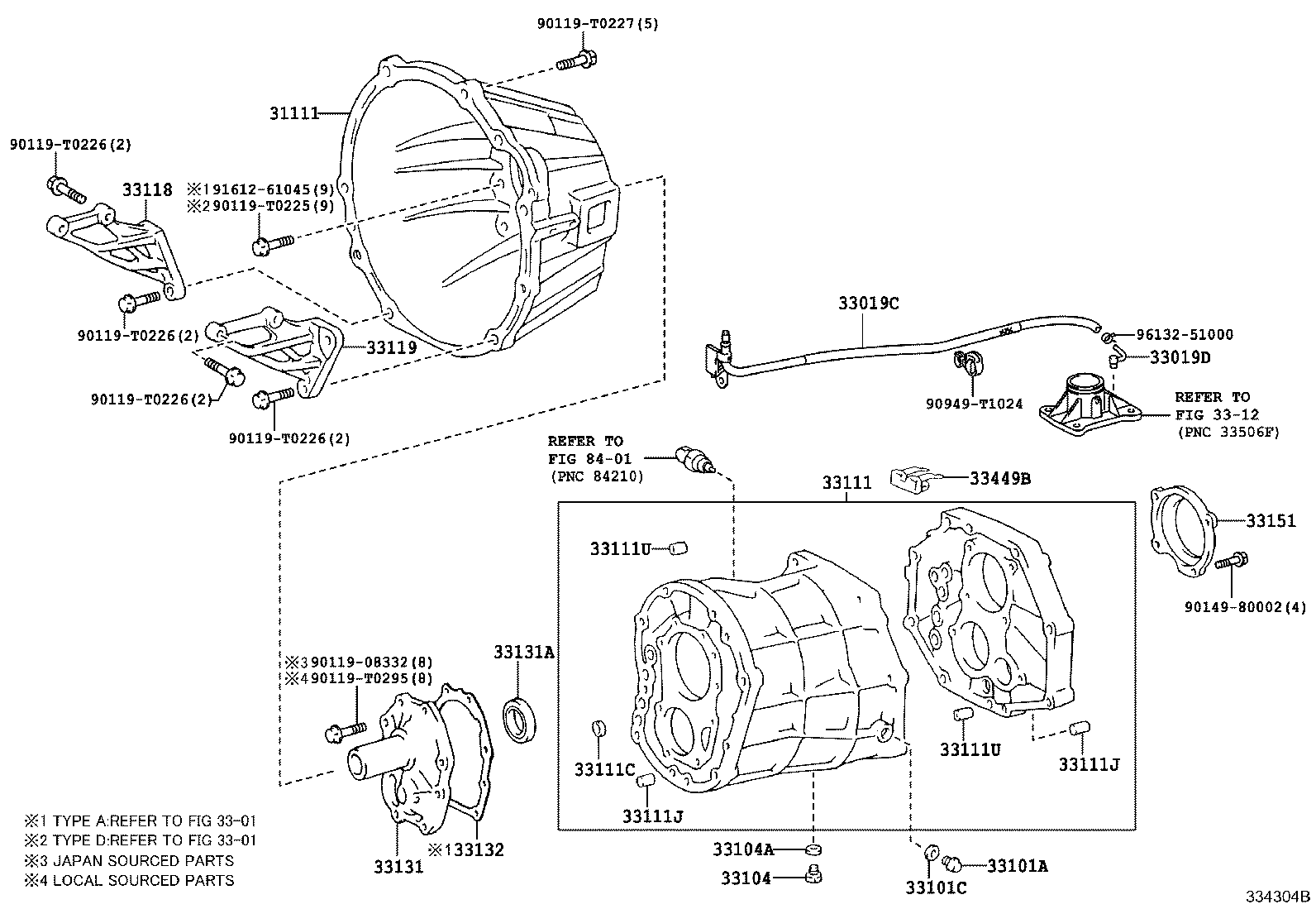  HILUX |  CLUTCH HOUSING TRANSMISSION CASE MTM