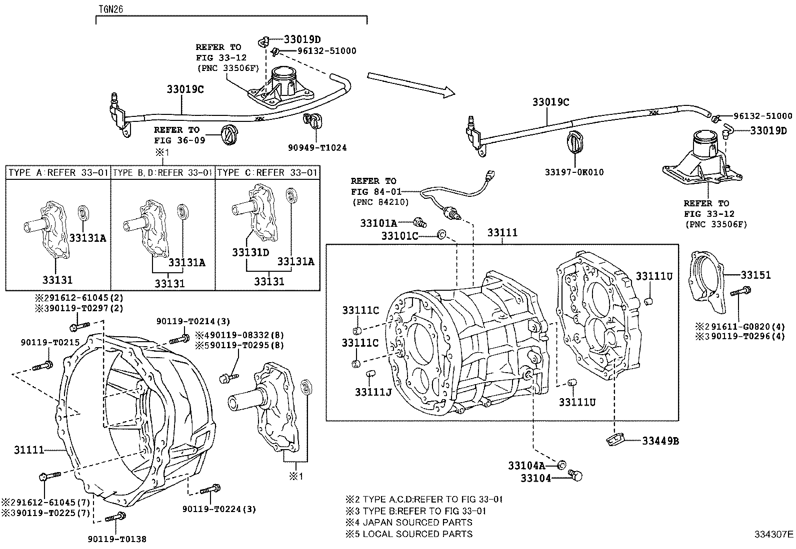  HILUX |  CLUTCH HOUSING TRANSMISSION CASE MTM