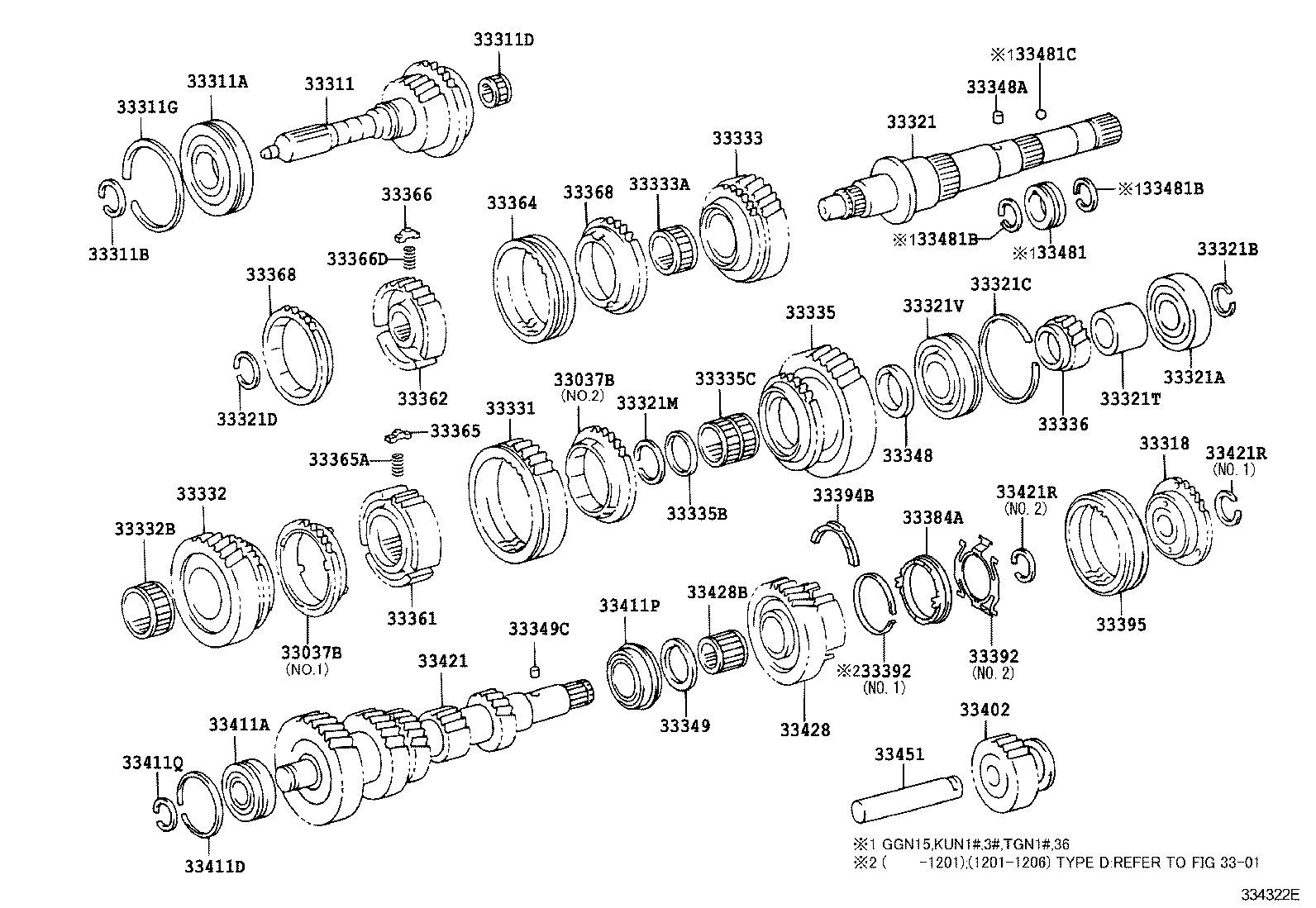  HILUX |  TRANSMISSION GEAR MTM
