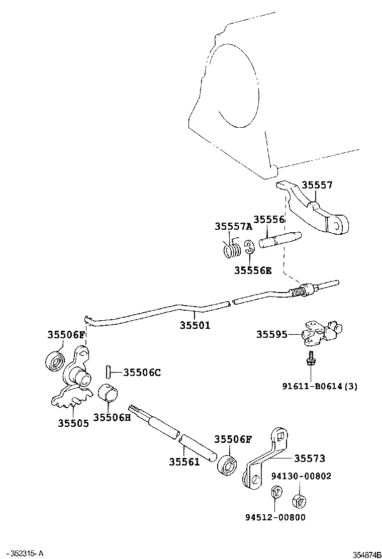  HIACE |  THROTTLE LINK VALVE LEVER ATM