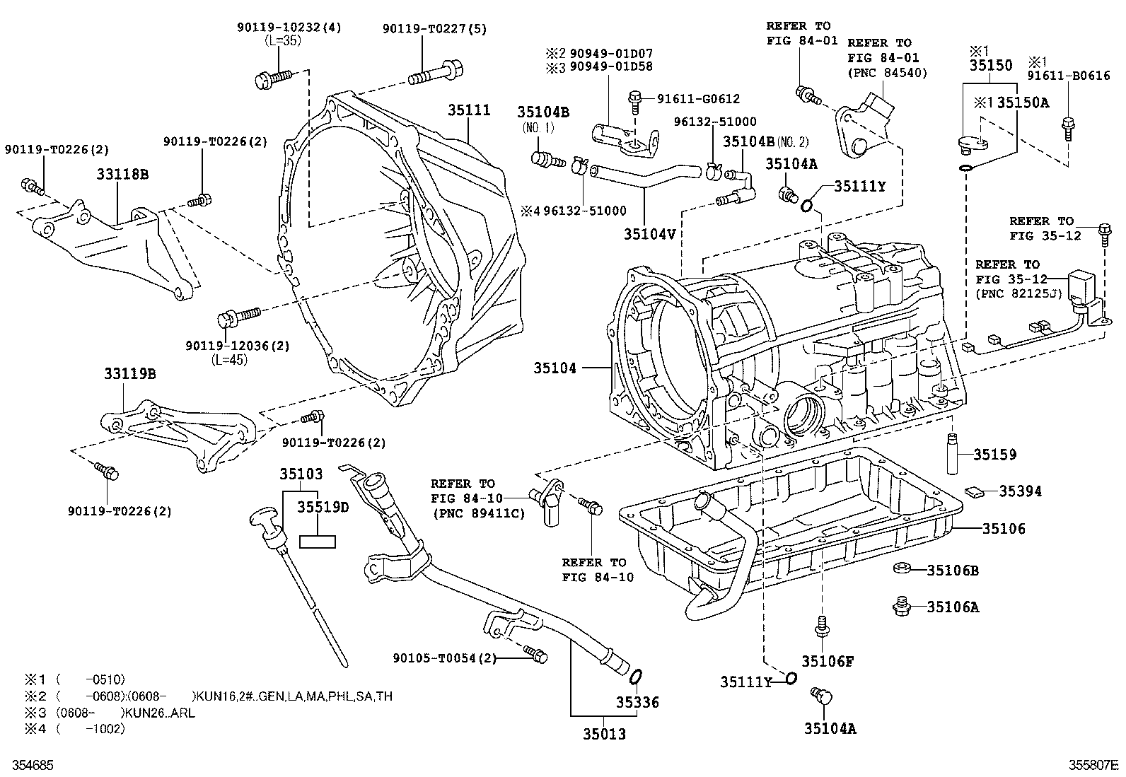 HILUX | TRANSMISSION CASE OIL PAN ATM
