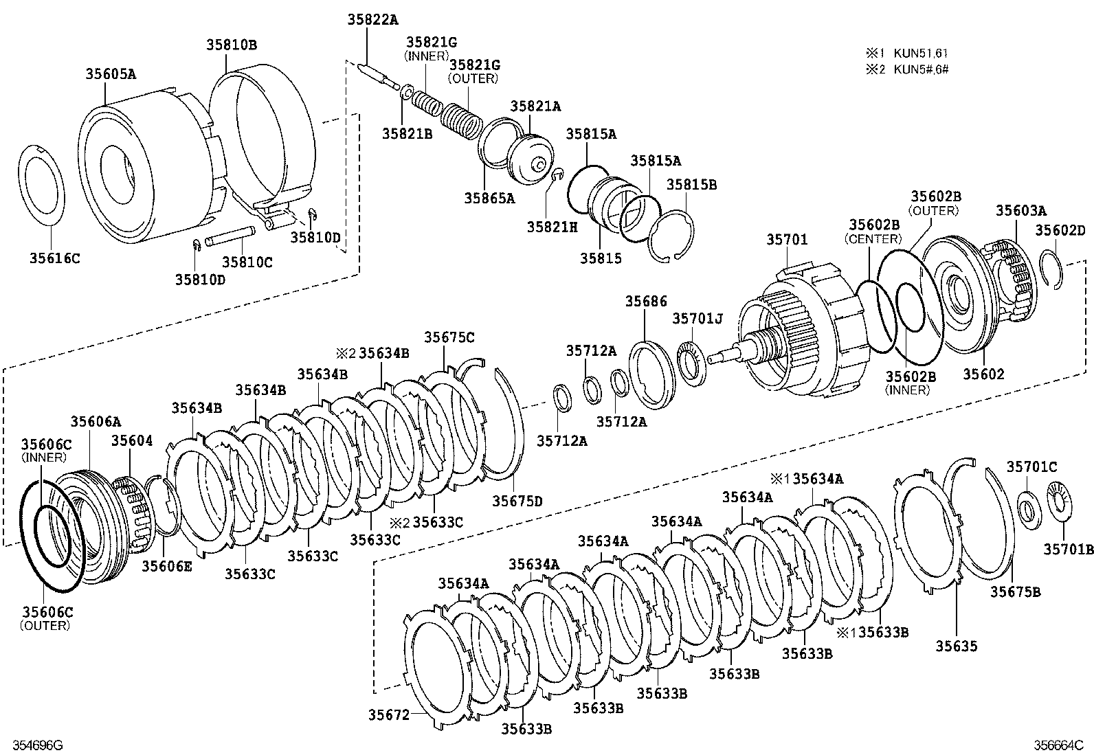 FORTUNER | BRAKE BAND MULTIPLE DISC CLUTCH ATM