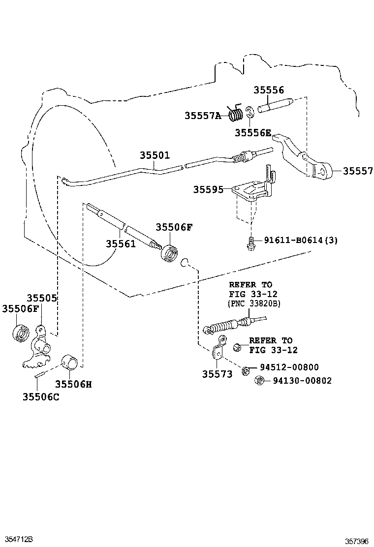  LAND CRUISER PRADO |  THROTTLE LINK VALVE LEVER ATM