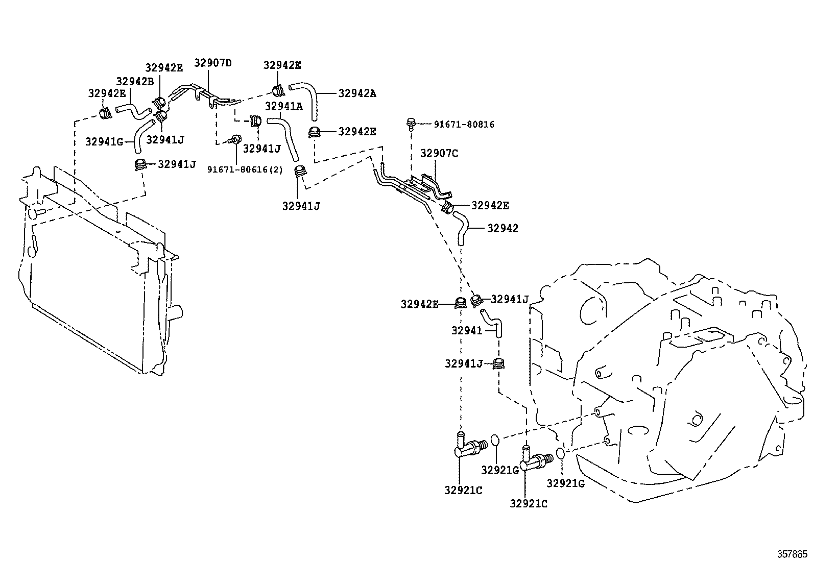  ZELAS |  OIL COOLER TUBE ATM