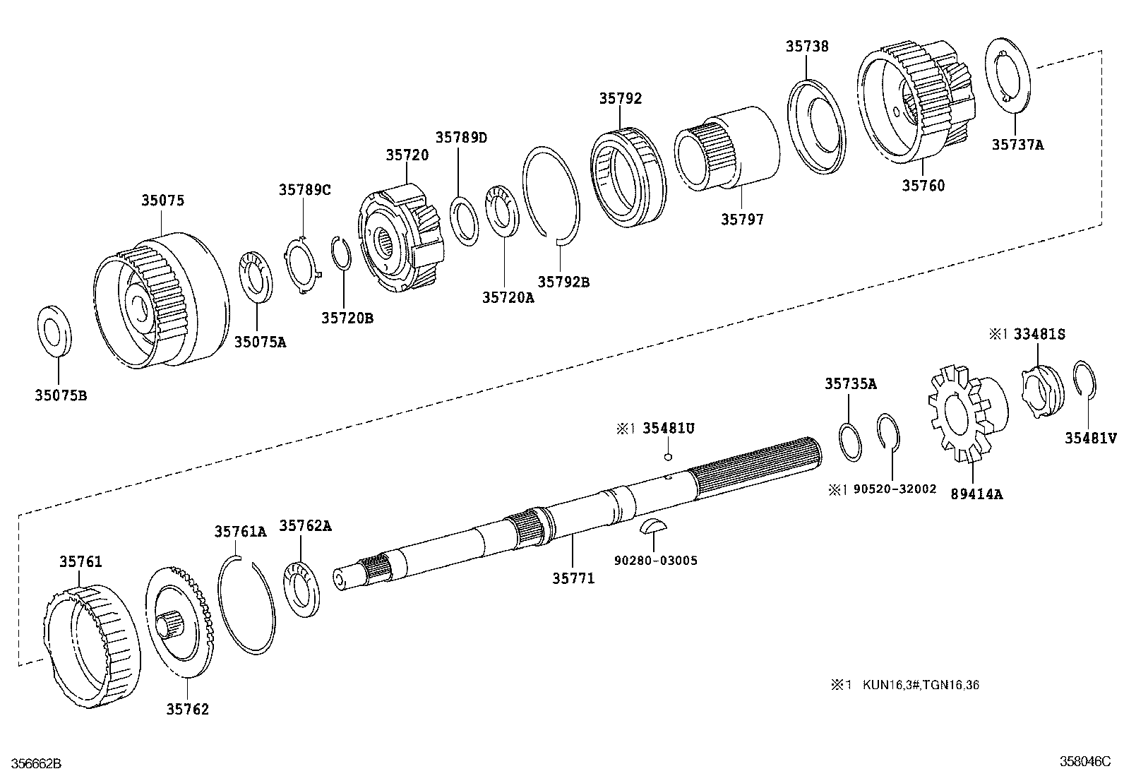  HILUX |  PLANETARY GEAR REVERSE PISTON COUNTER GEAR ATM