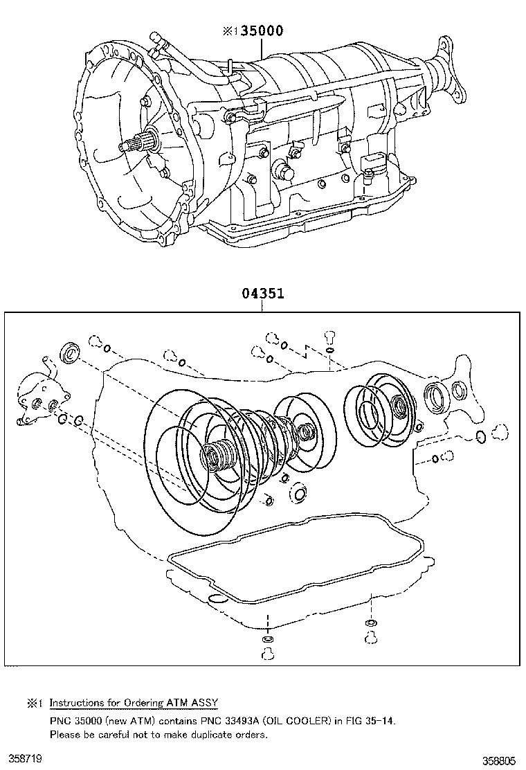  GS GS HYBRID |  TRANSAXLE OR TRANSMISSION ASSY GASKET KIT ATM