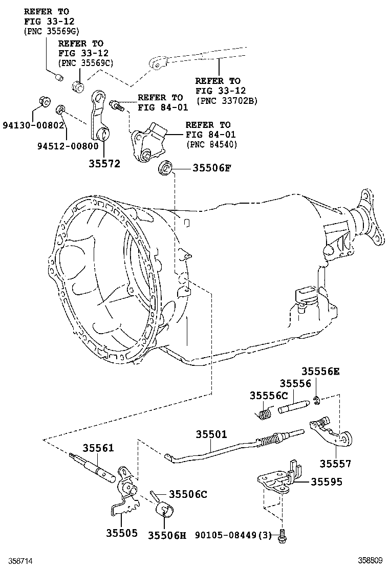  GS GS HYBRID |  THROTTLE LINK VALVE LEVER ATM