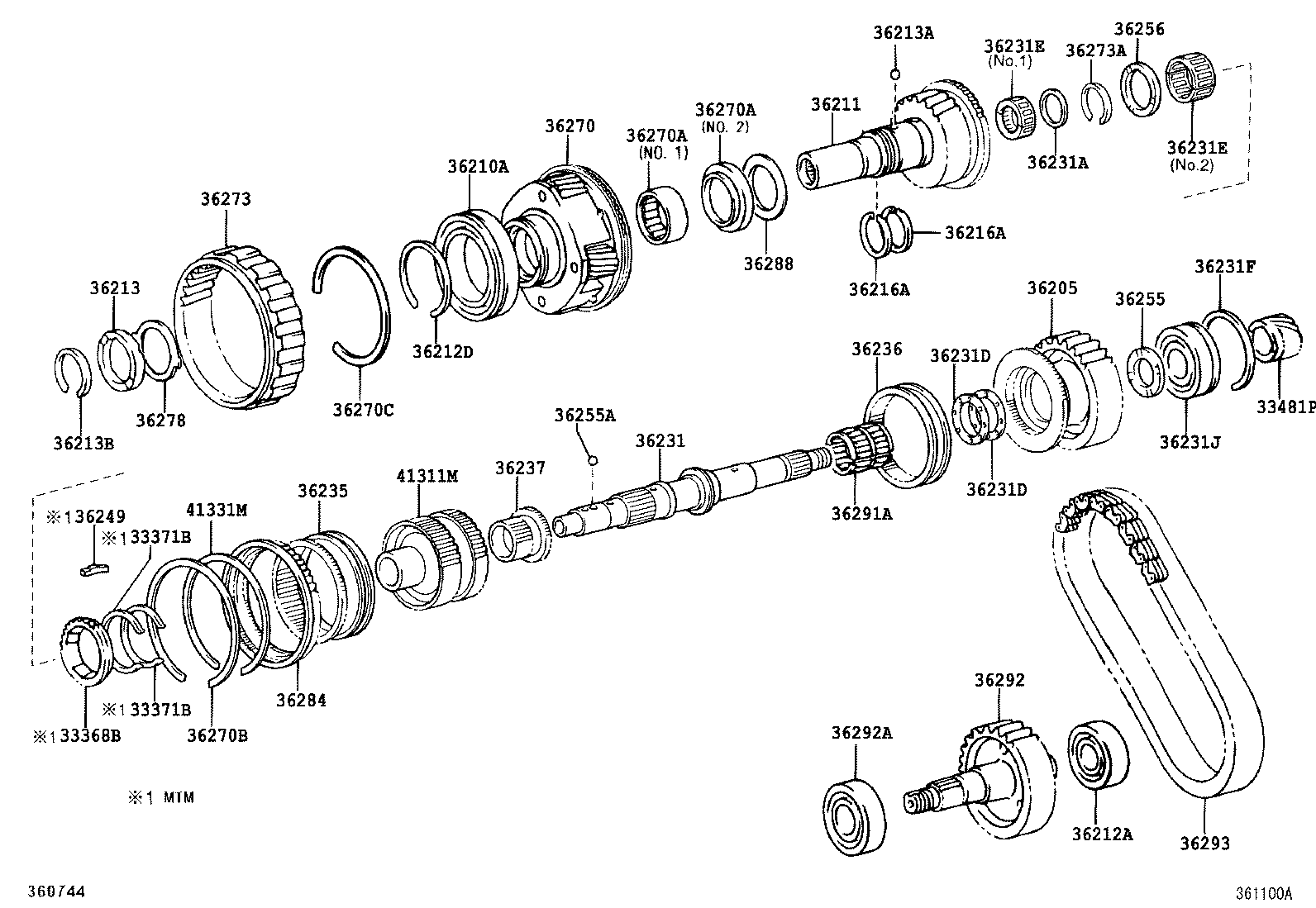  FORTUNER |  TRANSFER GEAR