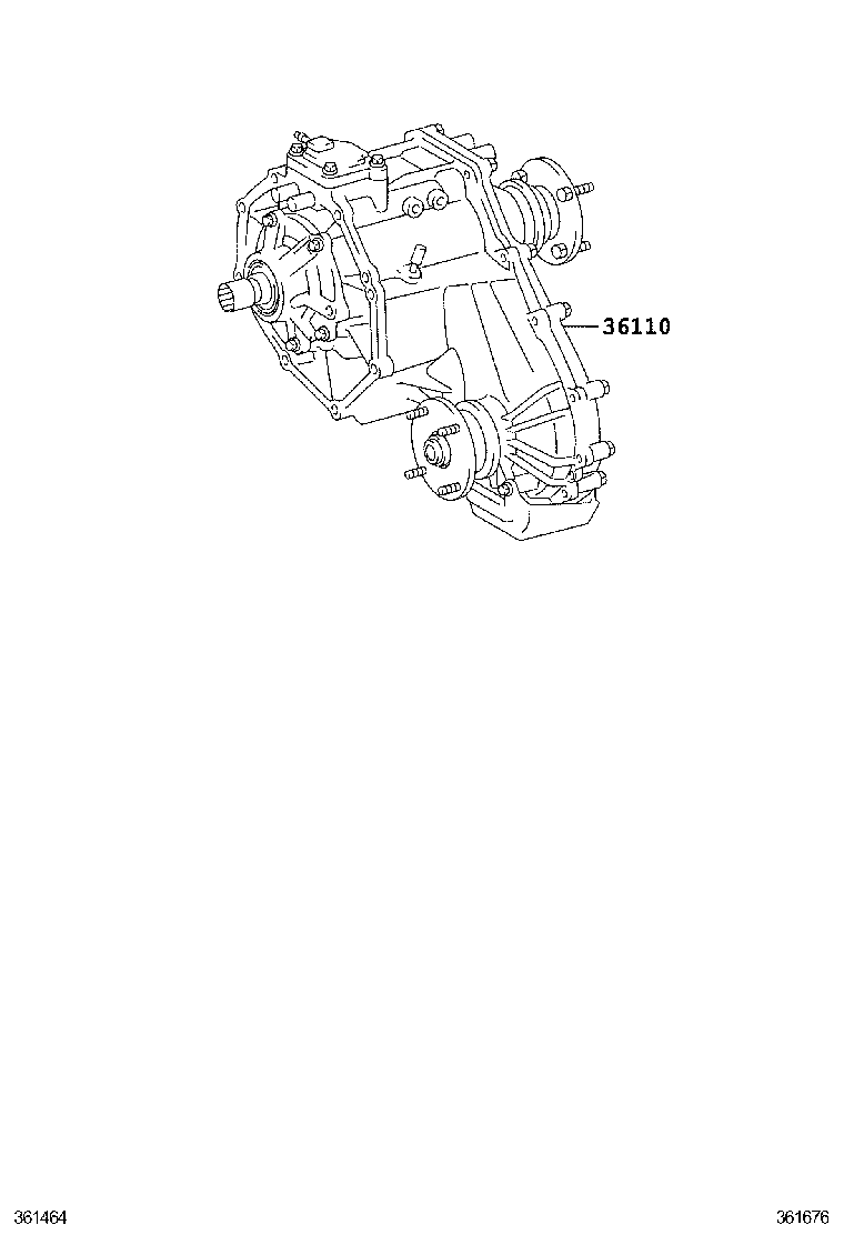  LAND CRUISER PRADO |  TRANSFER ASSEMBLY GASKET KIT