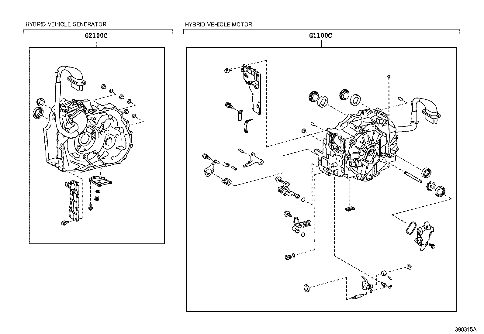  ALPHARD VELLFIRE HV |  TRANSAXLE ASSY HYBRID VEHICLE
