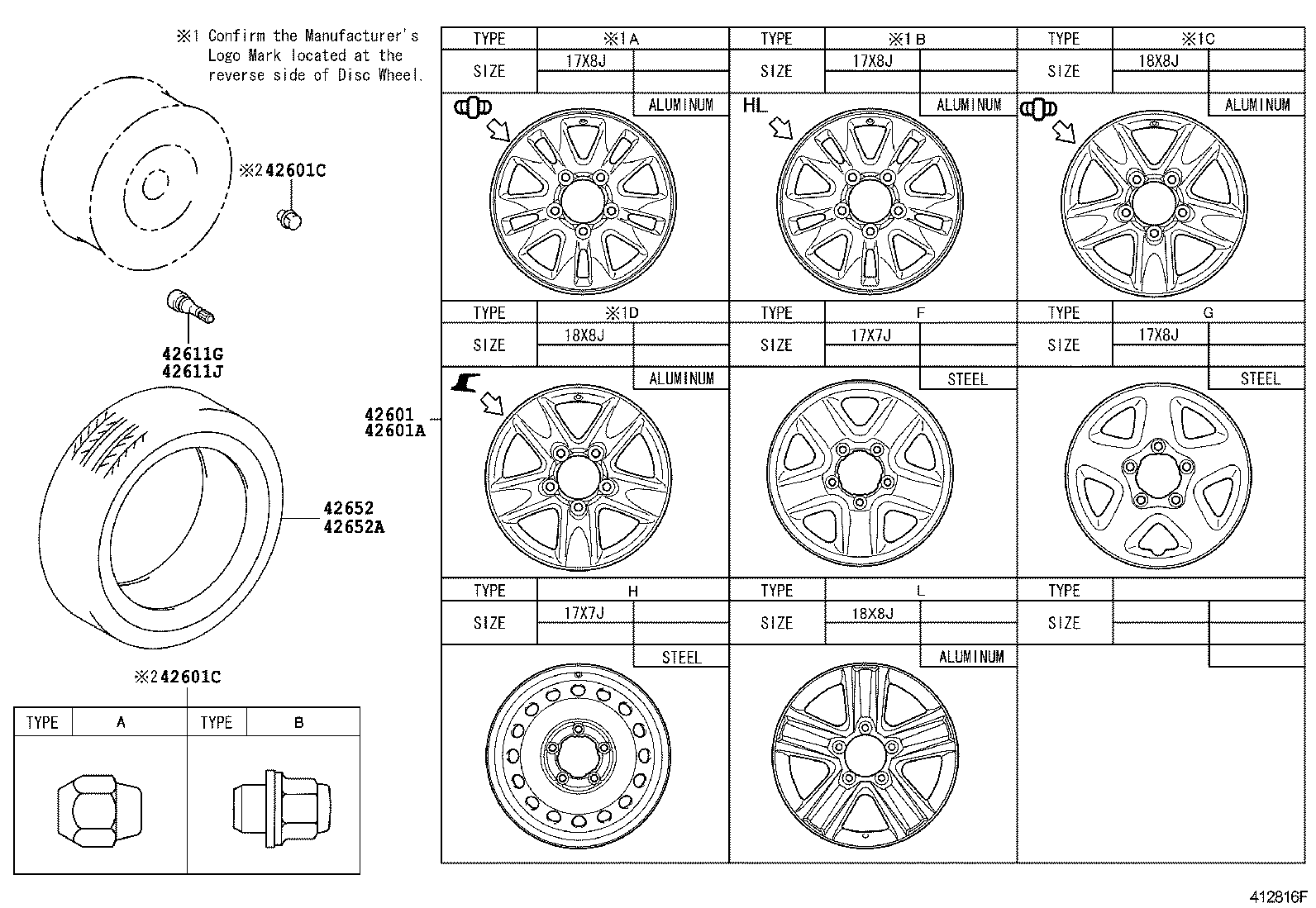  LAND CRUISER 200 |  DISC WHEEL WHEEL CAP