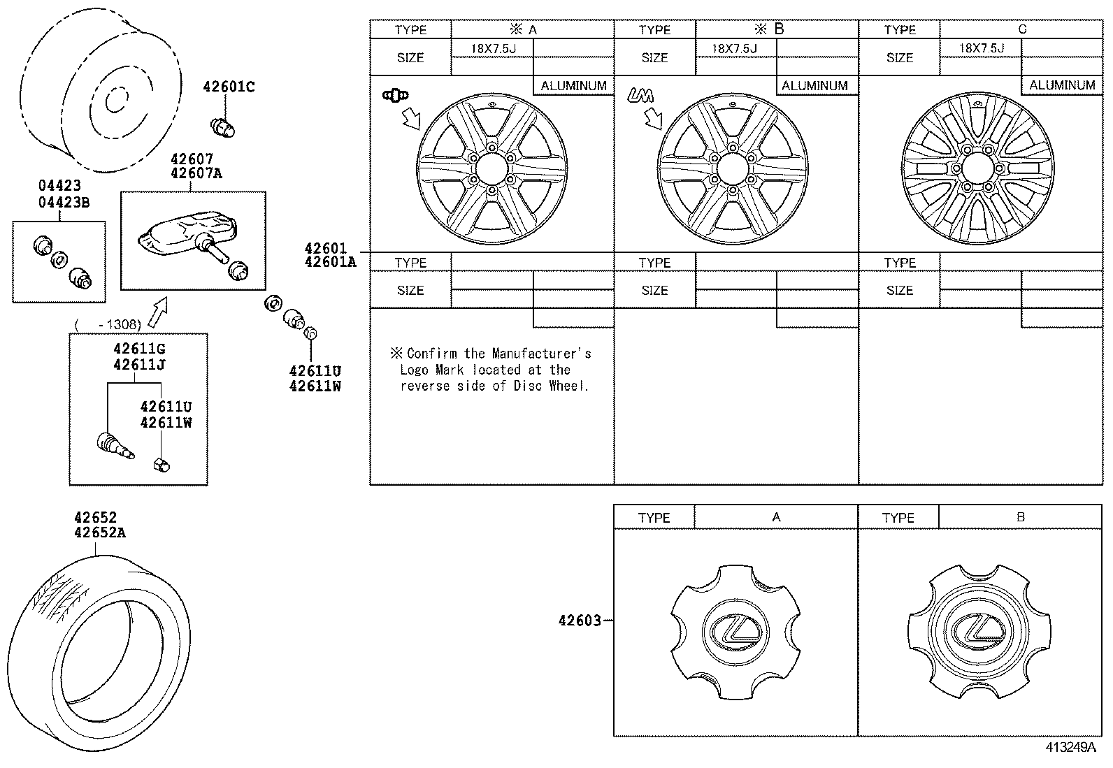  GX400 460 |  DISC WHEEL WHEEL CAP