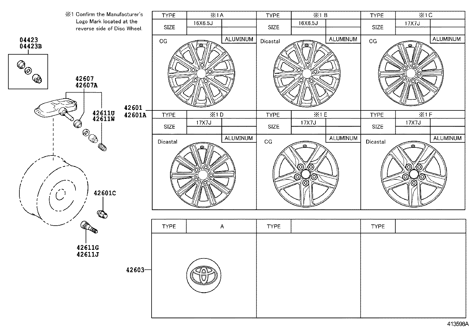  CAMRY HYBRID CHINA |  DISC WHEEL WHEEL CAP