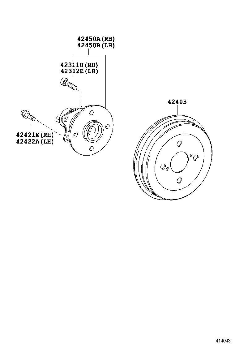  YARIS |  REAR AXLE SHAFT HUB