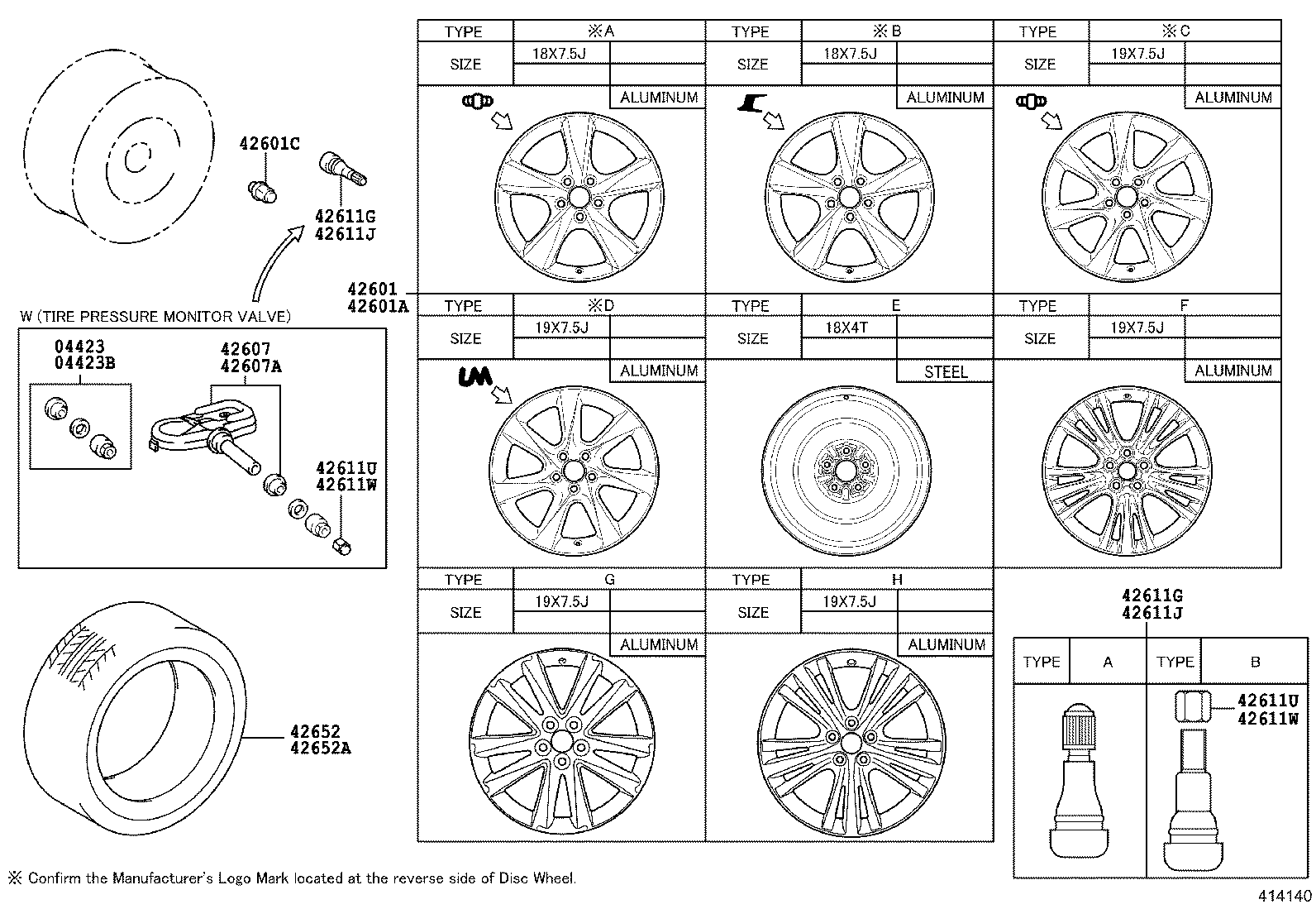  RX270 350 450H |  DISC WHEEL WHEEL CAP